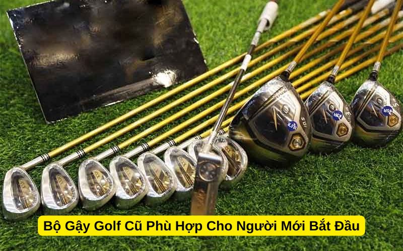 Bộ Gậy Golf Cũ Phù Hợp Cho Người Mới Bắt Đầu