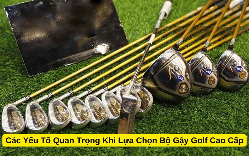 Các Yếu Tố Quan Trọng Khi Lựa Chọn Bộ Gậy Golf Cao Cấp