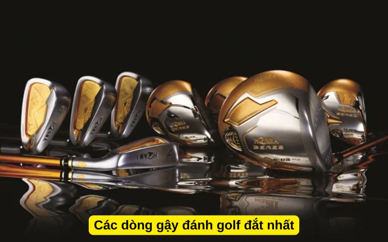 Các dòng gậy đánh golf đắt nhất