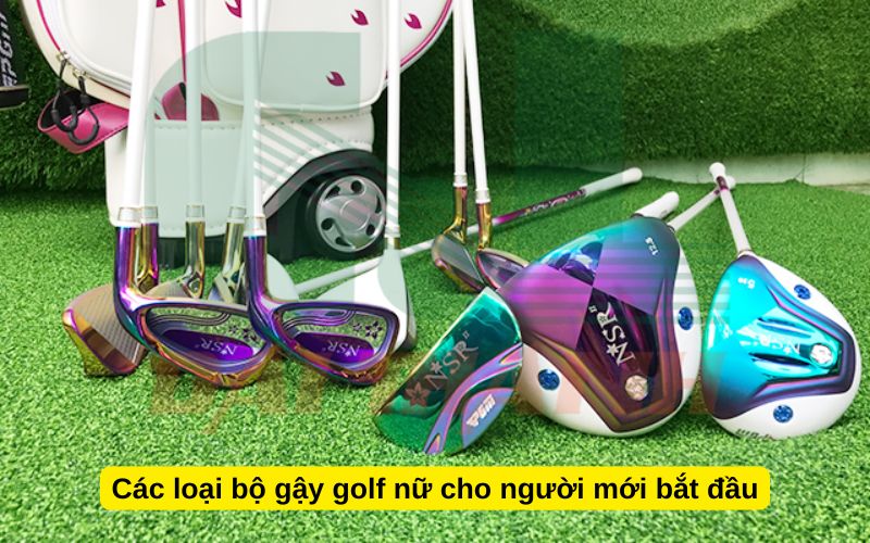 Các loại bộ gậy golf nữ cho người mới bắt đầu