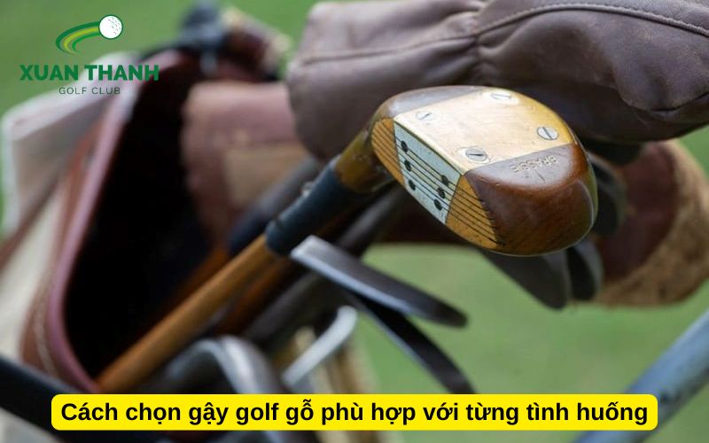 Cách chọn gậy golf gỗ phù hợp với từng tình huống