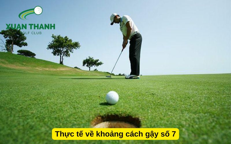 Thực tế về khoảng cách gậy số 7